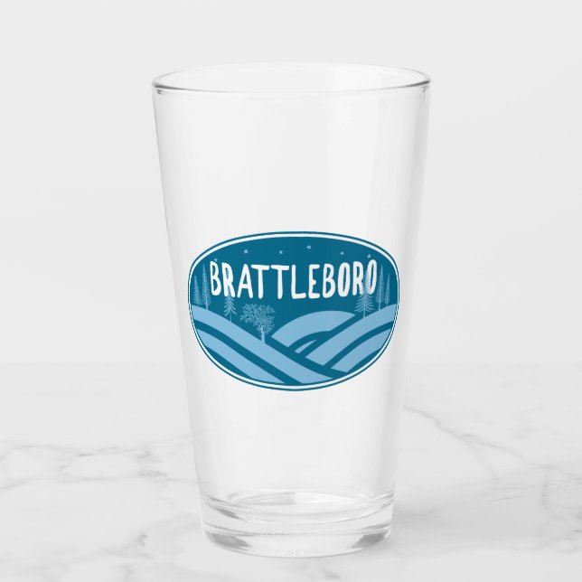 Brattleboro Vermont Außenbereich Glas (Vorderseite)