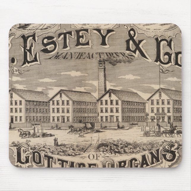 Brattleboro Vermont Mousepad (Vorne)