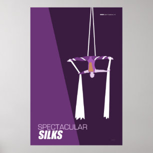 Brattleboro Zirkus-Plakat-Reihe - Seiden Poster
