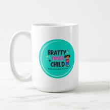 Bratty Inner Child Classic Tasse, 0,33 l