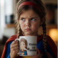 Bratty Superhero Girl Cartoon