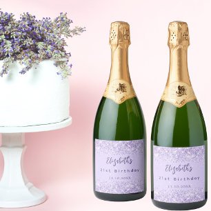 Bratviolett Konfetti Party