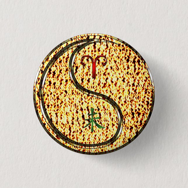 Bratziege Button (Vorderseite)