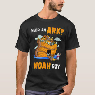 Brauche eine Arche ich Noah Typ Lustige Katze Kitt T-Shirt