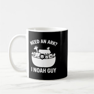 Brauche eine Arche ich Noah Typ lustiger christlic Kaffeetasse