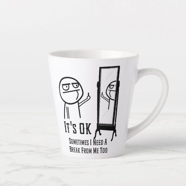 Brauchen Sie eine Break Latte Tasse (Rechts)