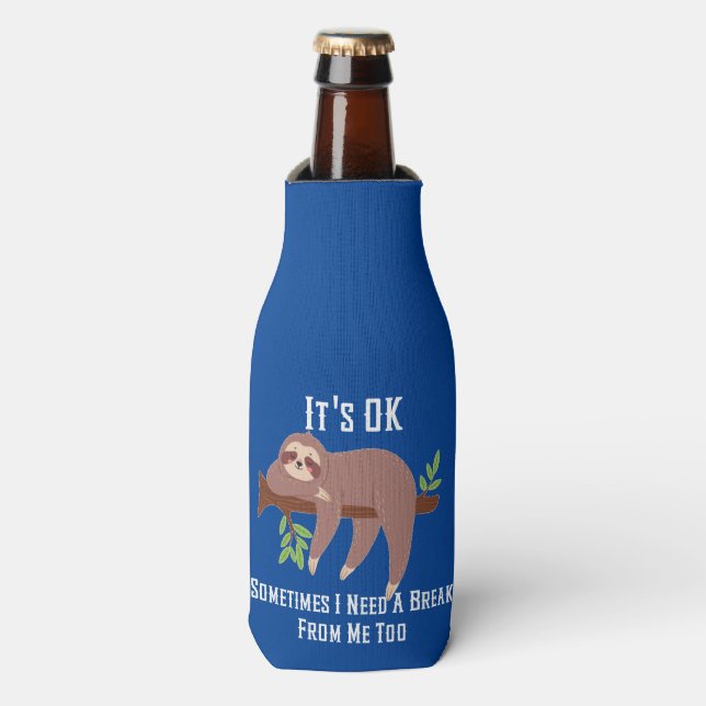 Brauchen Sie eine Pause Flaschenkühler (Flaschenvorderseite)