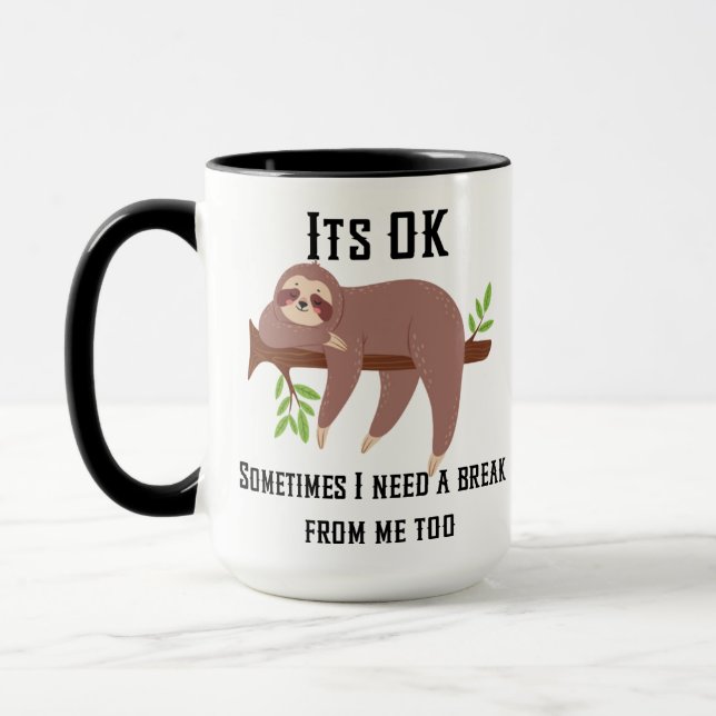 Brauchen Sie eine Pause Tasse (Links)