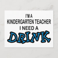 Brauchen Sie einen Drink - Kindergarten Lehrer