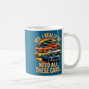 Brauchen Sie Ja Alle Autos Retro Kaffeetasse