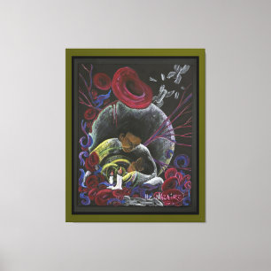 Brauchen Sie, nicht - Sichel-Zellen-Kunst-Leinwand Leinwanddruck