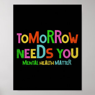 Brauchen Sie psychische Gesundheitsprobleme Sensib Poster