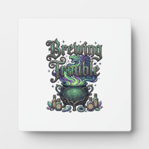 Brauen Ärger Kessel Drache Alchemie Kristalle H Fotoplatte