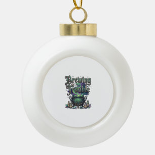 Brauen Ärger Kessel Drache Alchemie Kristalle H Keramik Kugel-Ornament