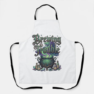 Brauen Ärger Kessel Drache Alchemie Kristalle H Schürze
