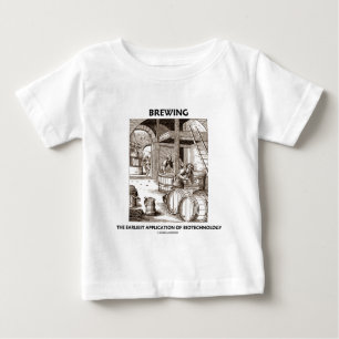 Brauen - Die früheste Anwendung der Biotechnologie Baby T-shirt