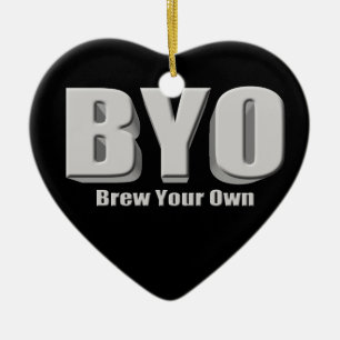 Brauen Sie Ihr eigenes Bier Keramik Ornament