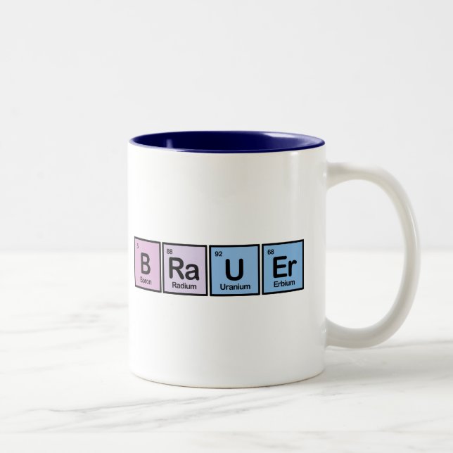 Brauer machte von den Elementen Zweifarbige Tasse (Rechts)