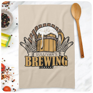 Brauerei ADD NAME Craft Beer Brauerei Company Bar Geschirrtuch