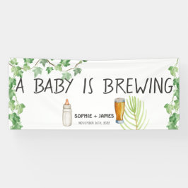 Brauerei Baby - Farbe - Grosses Willkommens-Vinyl- Banner