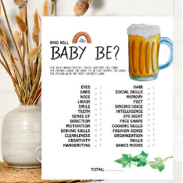 Brauerei Baby - Farbe - Wer wird das Baby sein? Sp