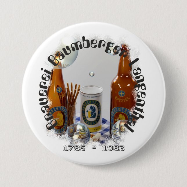 Brauerei Baumberger Langenthal Buttons (Vorderseite)