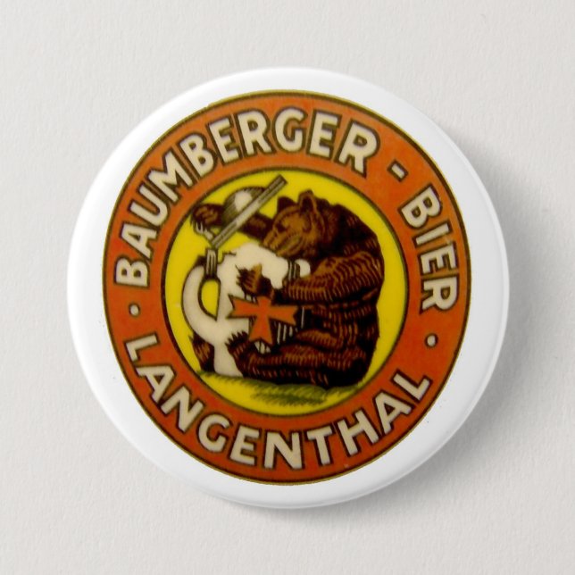 Brauerei Baumberger Langenthal Buttons (Vorderseite)