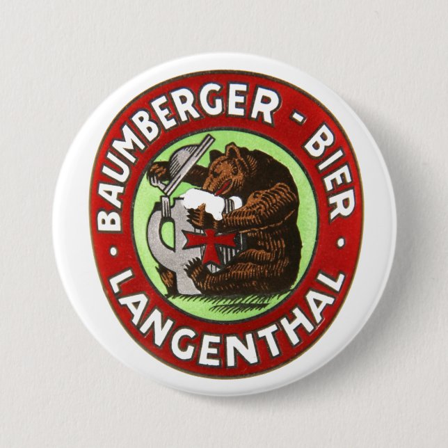 Brauerei Baumberger Langenthal Buttons (Vorderseite)