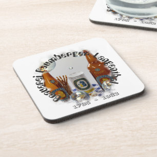 Brauerei Baumberger Langenthal Kork-Untersetzer Getränkeuntersetzer