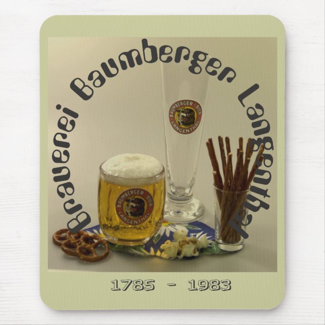Brauerei Baumberger Langenthal Mauspad (Vorne)