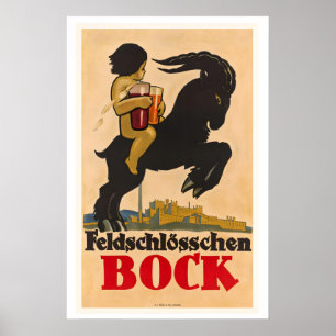 Brauerei Feldschlösschen Feldschlösschen Bier Poster