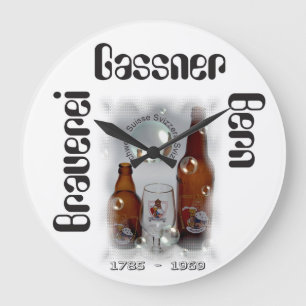 Brauerei Gassner Bern / Brasserie Gassner Bern Große Wanduhr
