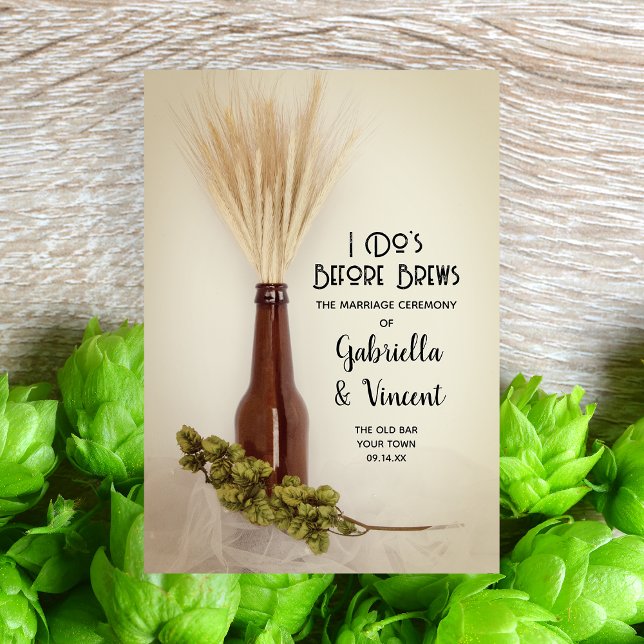 Brauereizeit für Weizen und Hopfen Dreifach-gefaltete Programmkarte (Von Creator hochgeladen)