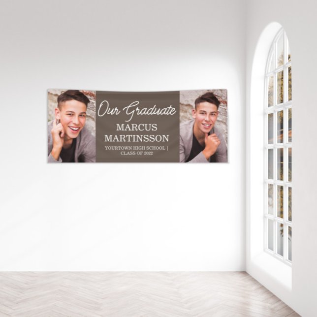 Braun 2 Foto Moderne Moderne Moderne Moderne Absch Banner (Von Creator hochgeladen)