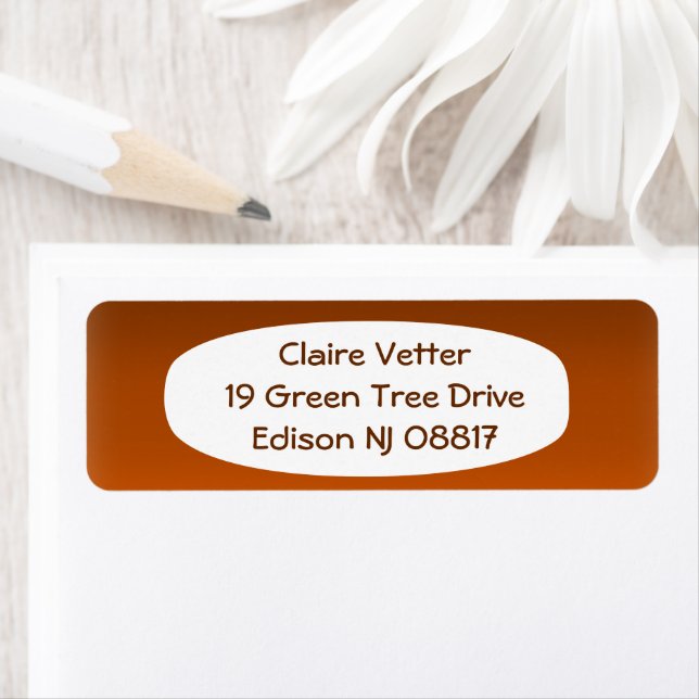 Braun bis Orange Fade (Insitu)