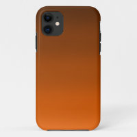Braun bis Orange Fade