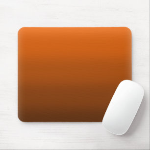 Braun bis Orange Fade Mousepad