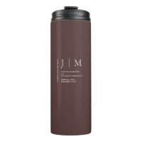 Braun Chocolate Formaler Moderner Kaffee