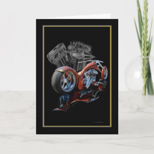 Braun Chopper Custom Karte