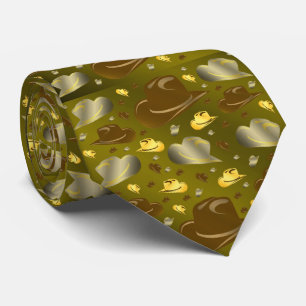 braun, Cowboy, Leder, traditionell, Rodeo, Patte Krawatte