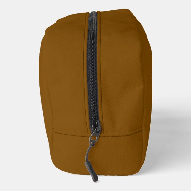 Braun Druck Nähen Toilettenbeutel Waschbeutel (Rechts)