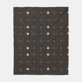 Braun Elegantes Nahtloses Design für Decken. Fleecedecke