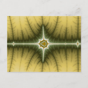 Braun - Fraktal Postkarte