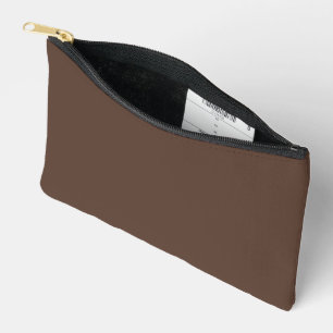 Braun gemusterte kleine Näh-Tasche Zubehörtasche