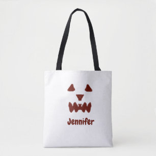 Braun Halloween beängstigender Gesichtsfall hinzuf Tasche