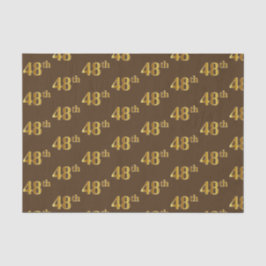 Braun, Imitate Gold 48. (Achtundvierzigste) Verans Seidenpapier