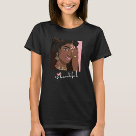 Braun ist ein schönes Hemd für braune Mädchen T-Shirt
