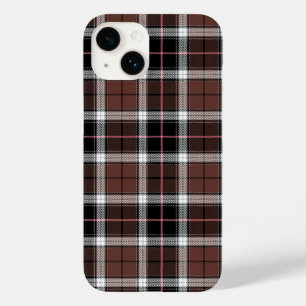 Braun kariert Case-Mate iPhone 14 hülle