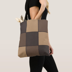 braun kariert tasche