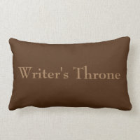 Braun, Kissen des Schriftstellers, Geschenk des Sc
